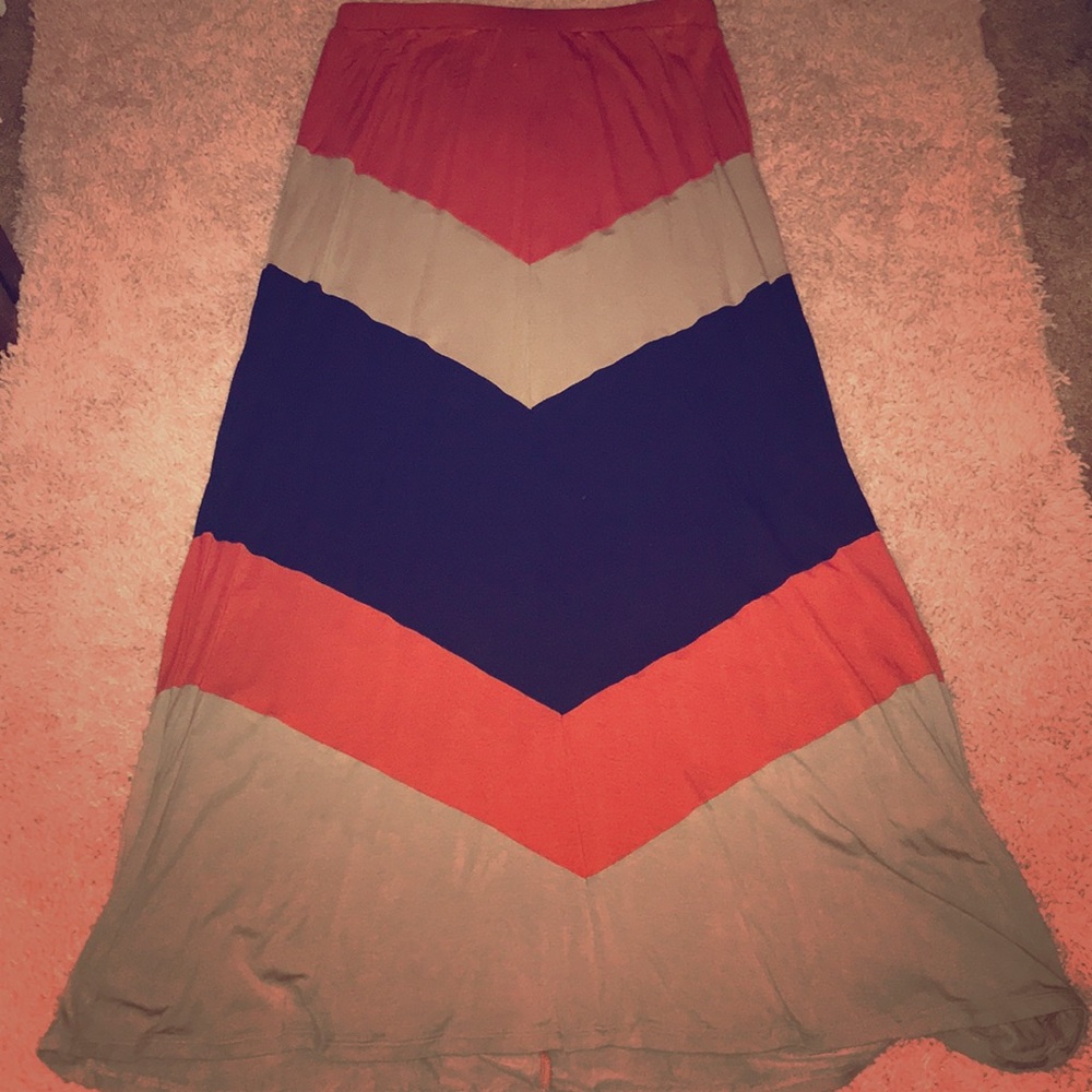 Bobeau Fall Maxi Skirt